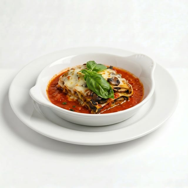 Eggplant Parmigiana.