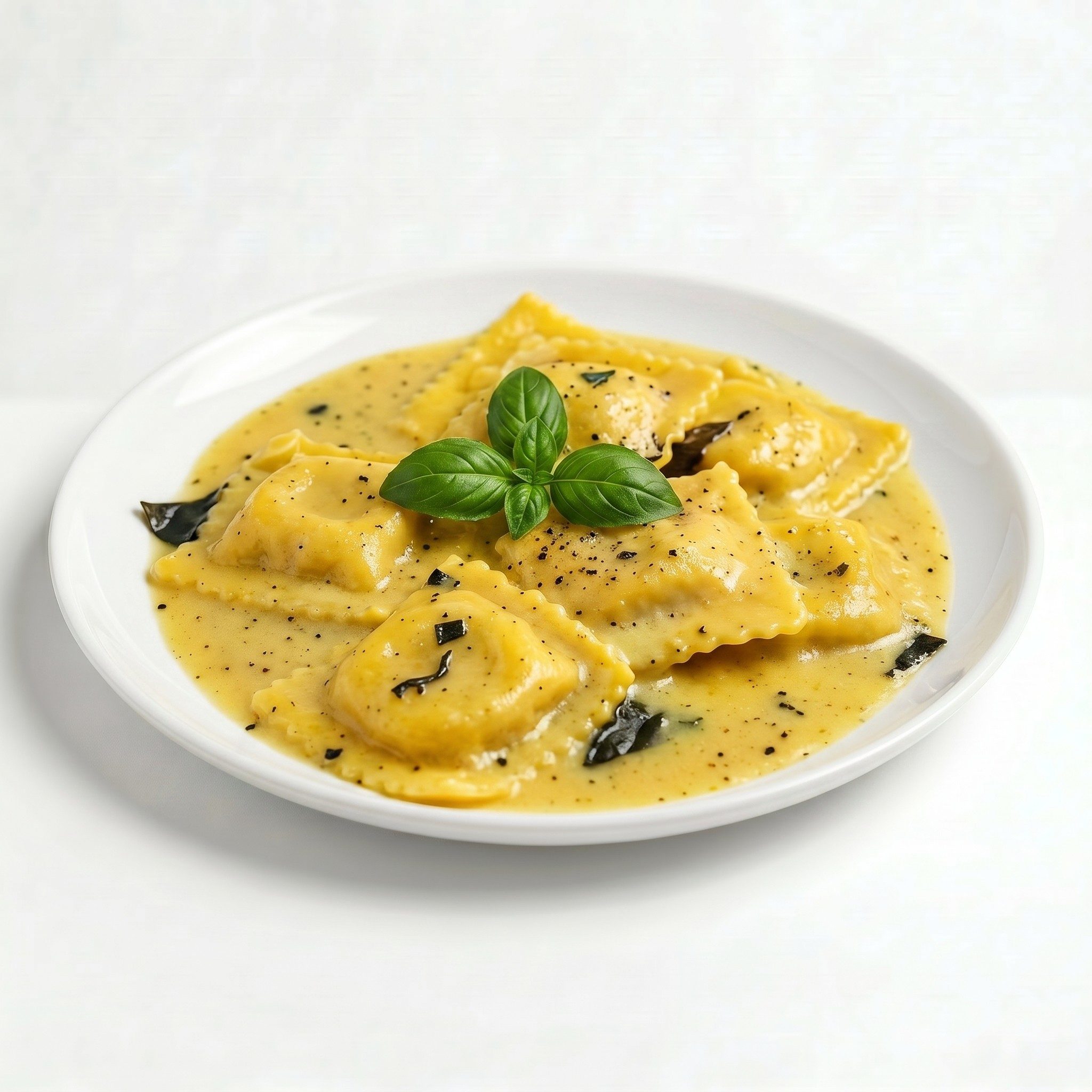 Roasted Pumpkin Ravioli.