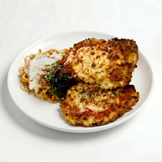 Chicken Parmigiana.